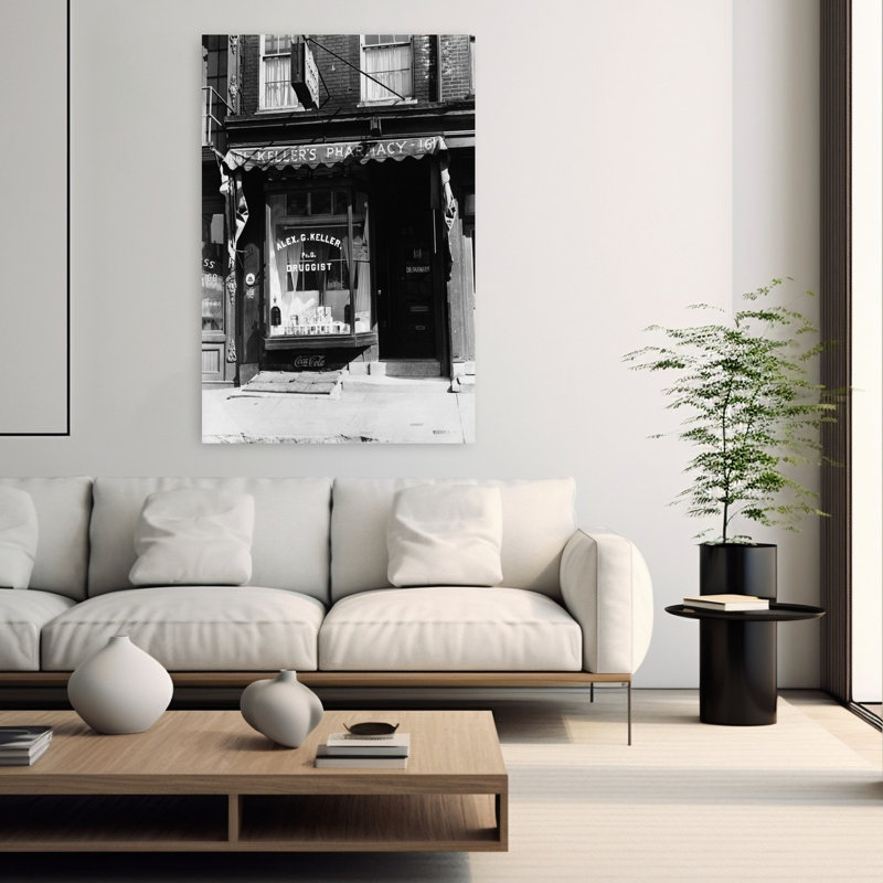 Art mural mural rétro des années 1930, 60" H x 40" W