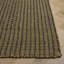 Tapis gris anthracite / vert à motif de chevrons tissé à plat à la main-29306982-29306983