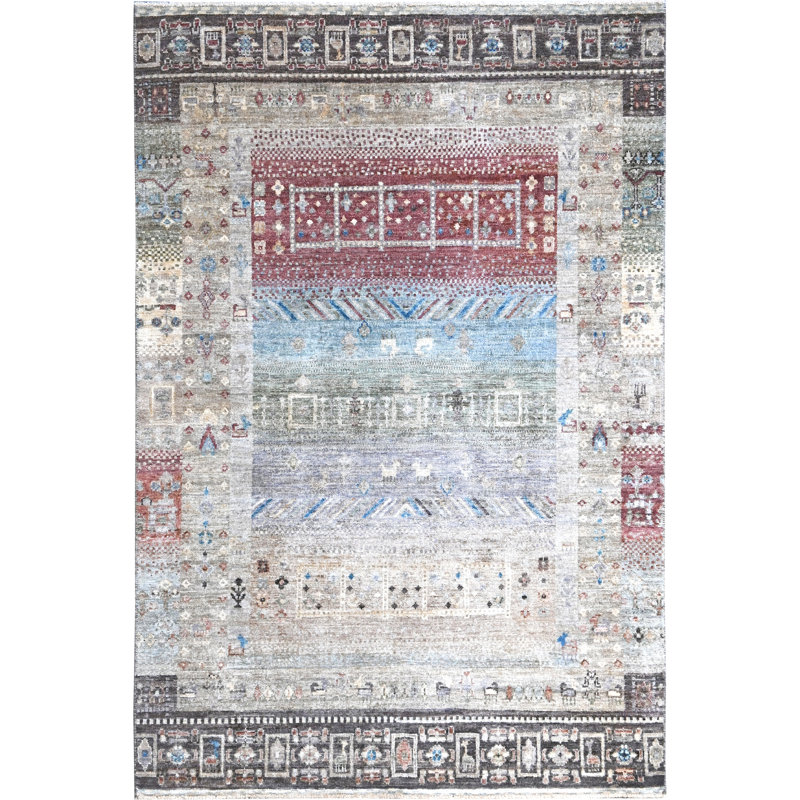 One-of-a-Kind Hand Knotted Area Rug