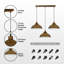 Gaughan 3 - Light Brass Pendant-659656766