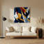 Art mural bleu nautique-261763182