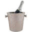 Seau à champagne Terriell Living - Acier inoxydable à double paroi-869919909