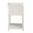 Carmona White 2-Drawer Tray Top Nightstand-1941979571