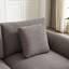Canapé modulaire avec repose-pieds, 3 coussins et 3 coussins pour le salon-373267938