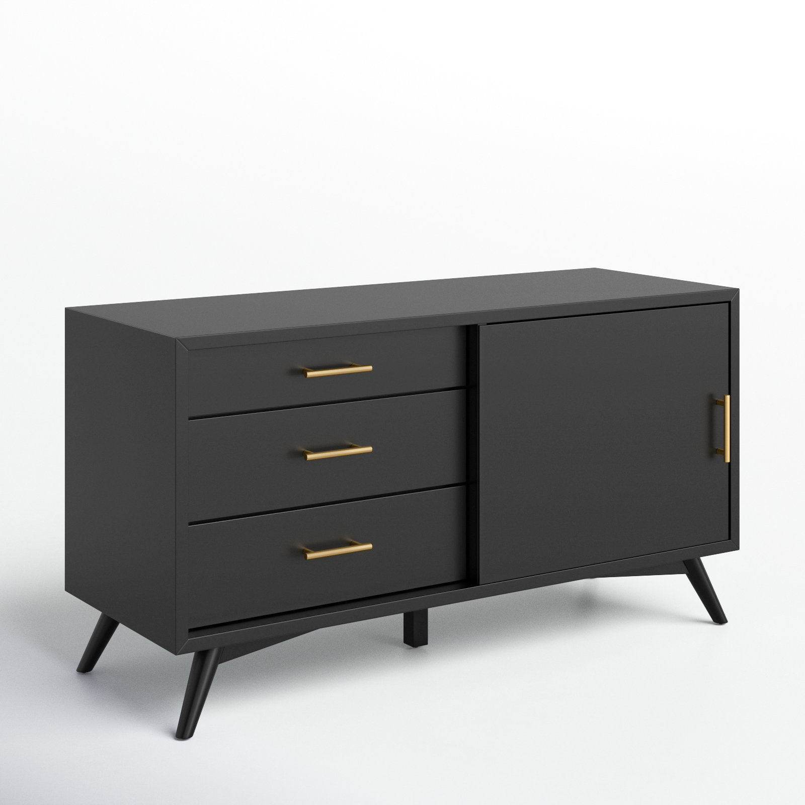 Williams 50" TV Stand, Black