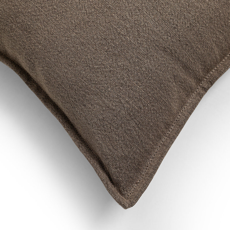 Broadway Pillow-Broadway Dune-24"X24", Broadway Coffee