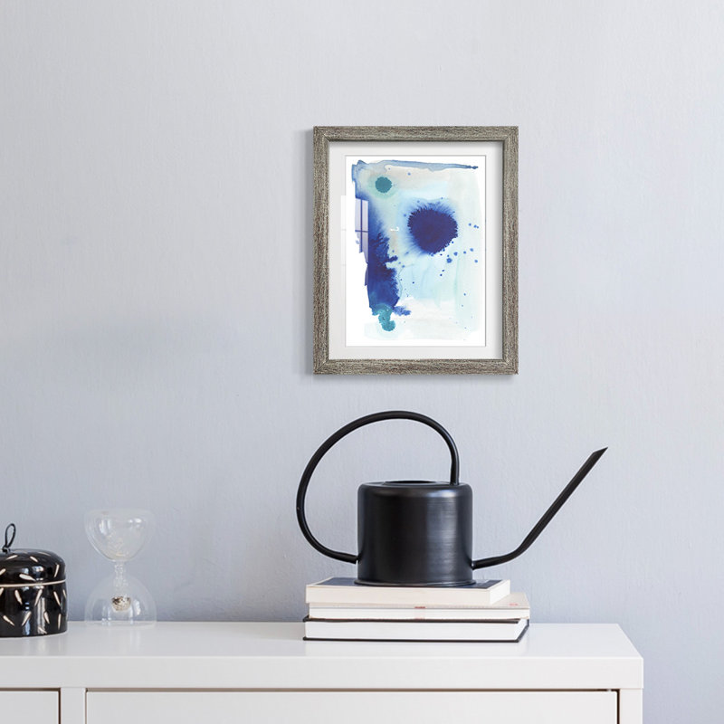 Spare Blue II -Framed Print