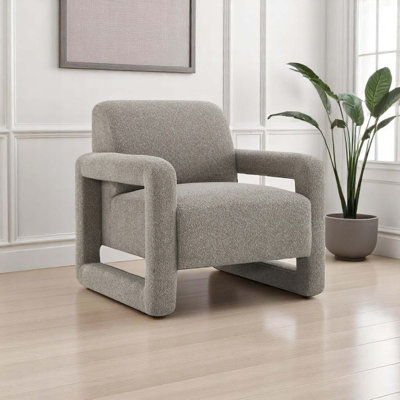 Fauteuil d'appoint en chenille Glenda