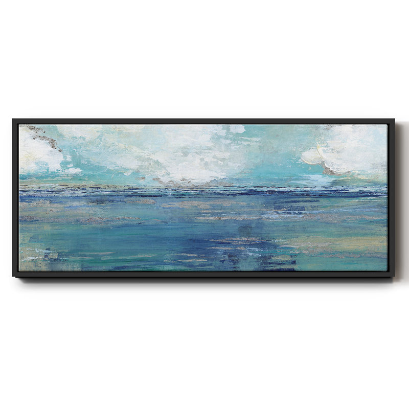 Oceans Away- Framed Canvas