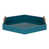 Bleu sarcelle / or