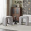 Set Of 2 U-Shape Design Stool, Dining Chairs-120973990-120973991