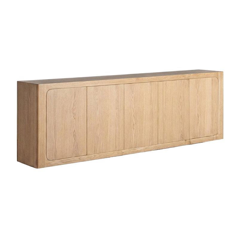 Tara Solid Wood Sideboard, Clear