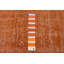 Tapis orange à transition de couleur 6 pi 9 po x 10 pi 1 po