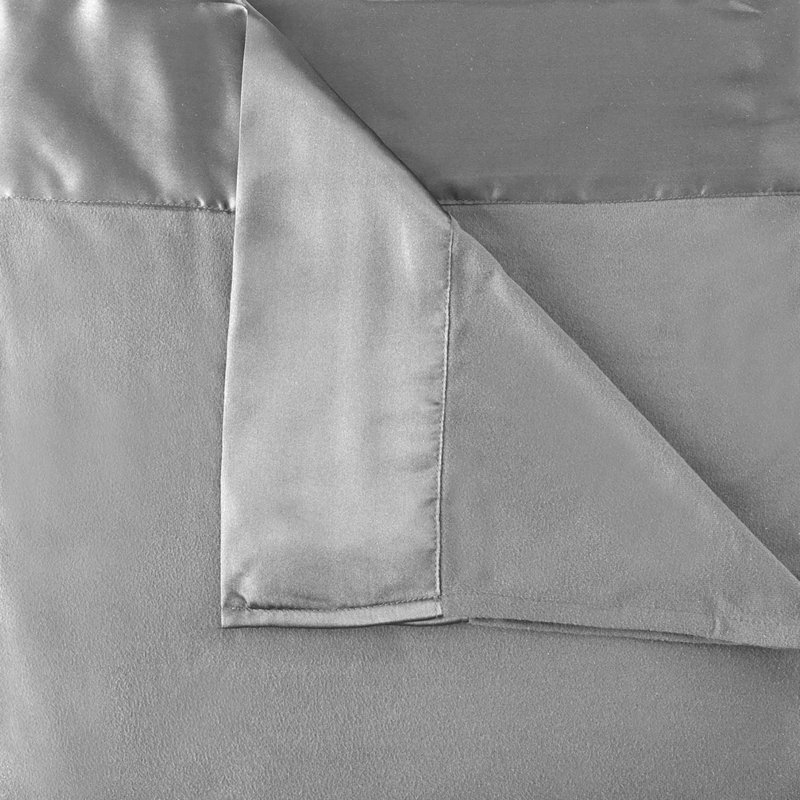 Couverture légère Micro Flannel® toutes saisons, Double/Grand, Greystone