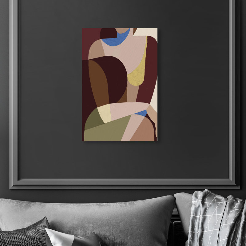 Studio Of Shapes II Print by Oliver Gal, 15" H x 10" W, Gallery Wrapped