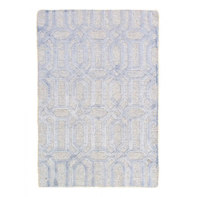 Hideko One-of-a-Kind Rectangle 3'11" x 5'9" Hand Knotted Area Rug