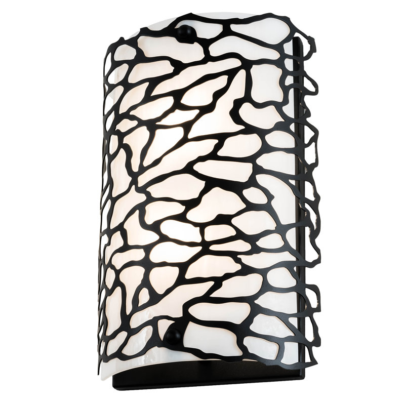 Steel Flush Mounted Sconce
