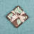 Cotton Blend Animal Print Square Napkin
