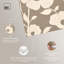 Décoration murale florale Minimalist Bloom, par Art Remedy, tendue sur châssis, 30 x 45-162476401-162476392