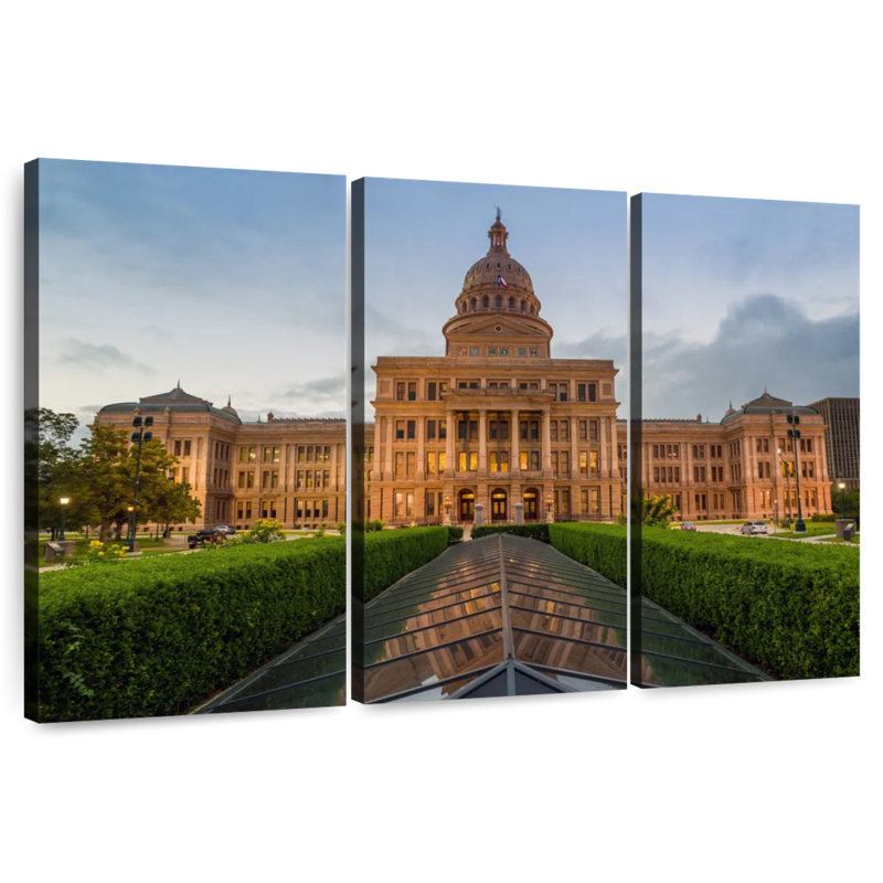 Rorry Austin Texas Capitol, 32" H x 50" W