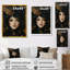«Beauty Queen Young and Free - Fashion Girl Power», reproduction d'art murale-106150693-106150689