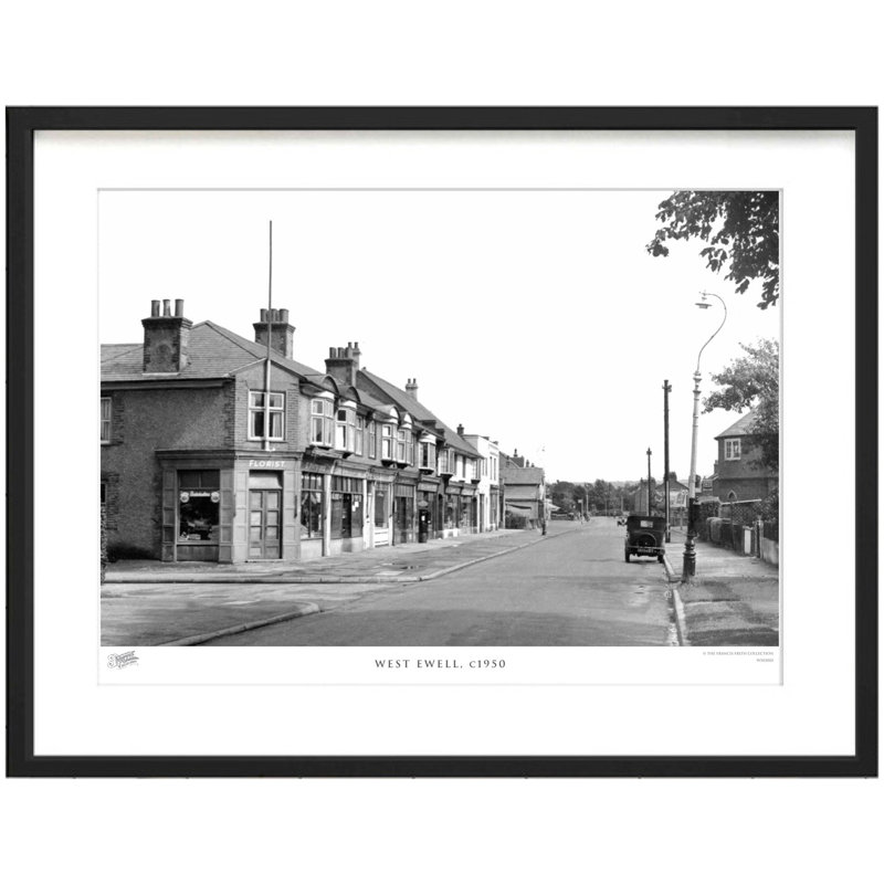 West Ewell, C1950 by Francis Frith - Single Picture Frame Print, 28cm H x 36cm W x 2.3cm D