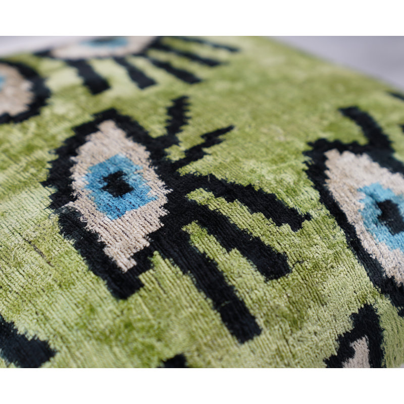 Square Pillow Cover & Insert, Green