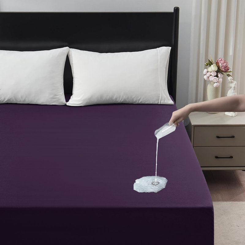 Mattress Protector Case Pack, Purple, Super King (6')