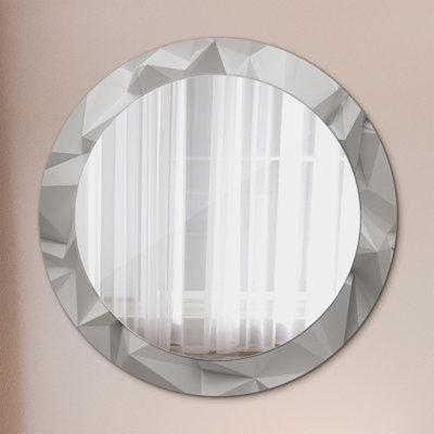 Huldar Glass Flat Wall Mirror