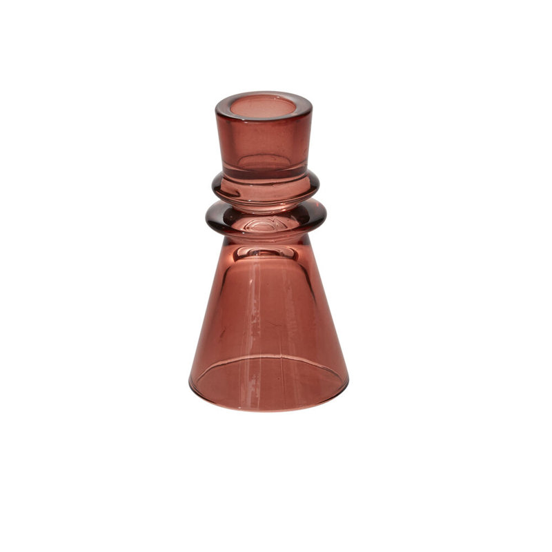 4.25'' H Glass Tabletop Candlestick