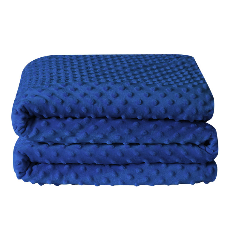 Couverture lestée Swift Home avec housse amovible, Bleu, l 36 po x L 48 po, 5 lb
