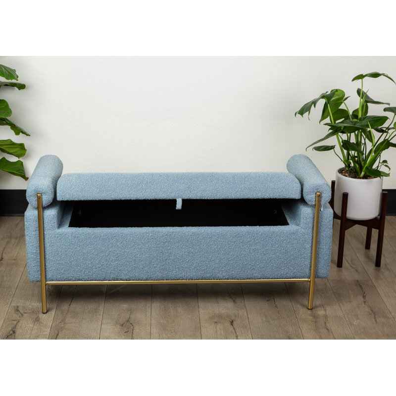 Repose-pieds rectangulaire avec rangement Eib