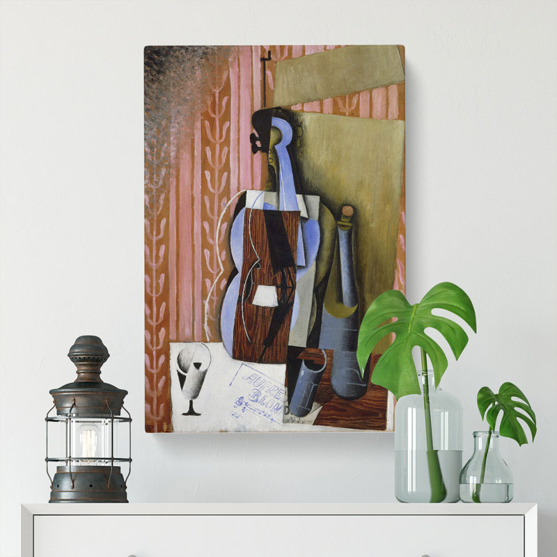 Violin Still Life Vol.3 by Juan Gris - Wrapped Canvas, 60cm H x 40cm W x 3cm D