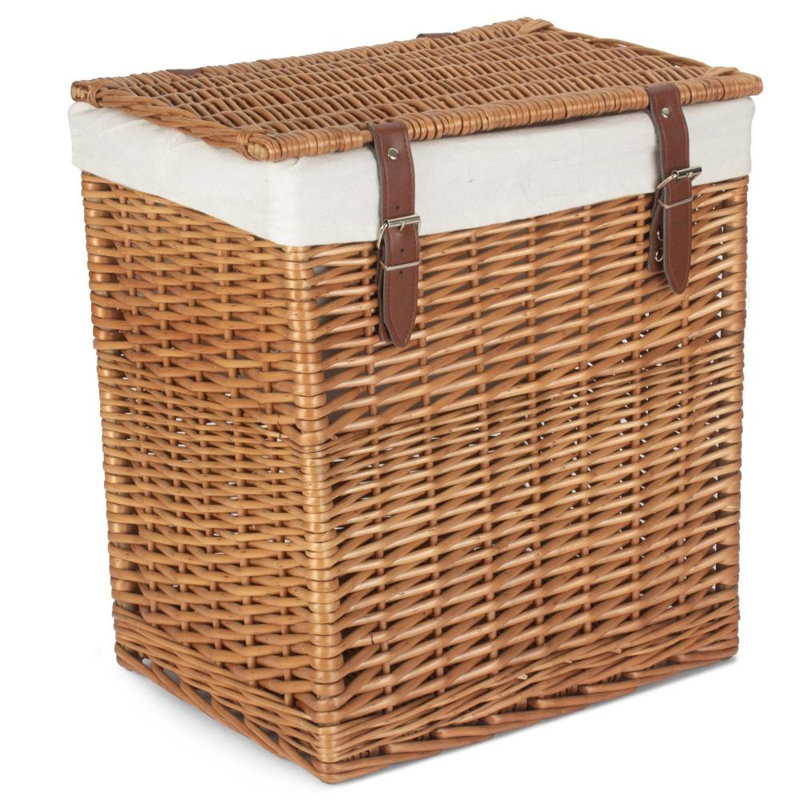 Landa Wicker Laundry Hamper