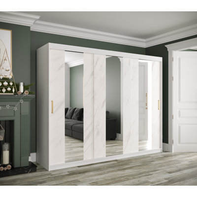 Mahdiyyah 3 Door Manufactured Wood Wardrobe