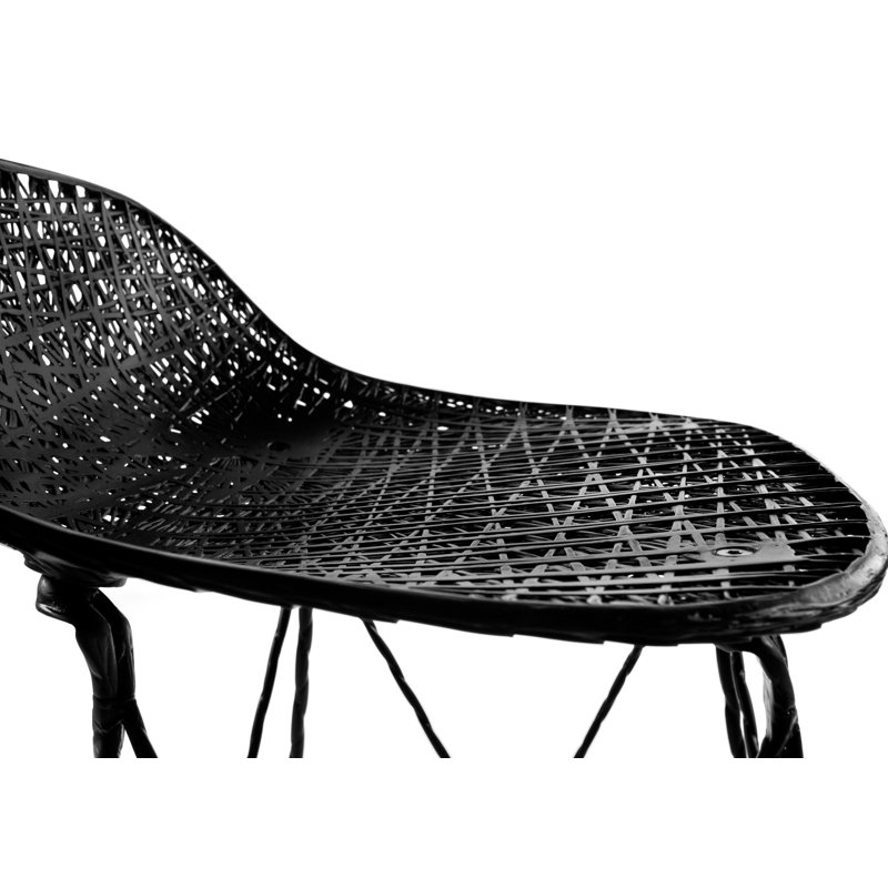 Carbon Outdoor Stool, Low