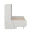 Lit escamotable double avec bureau