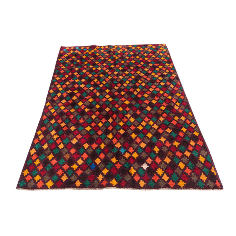 4x6 Partida Maroon Rug