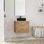 Meuble-lavabo simple 24 po avec plateau en pierre reconstituée 24 po