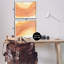  «Curving Orange Waves», ensemble de 2 giclées par Grace Popp-1864421837-1864421847