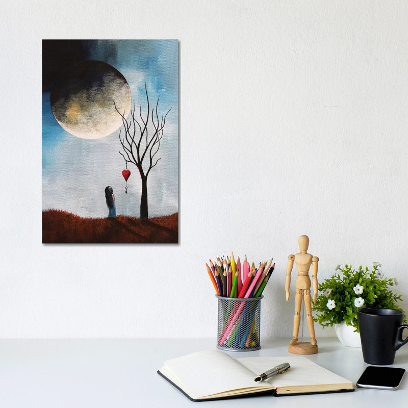 May Contain Traces Of Love - Print on Canvas, Wrapped Canvas, 20.32 cm H x 30.48 cm W