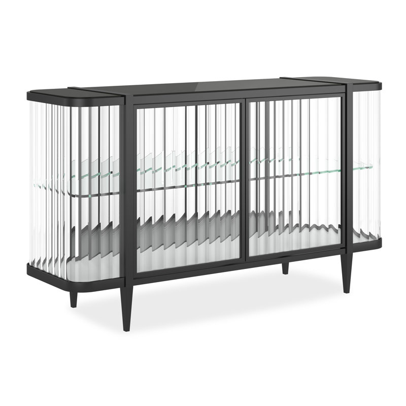 Stop And Stare 59'' W Sideboard, Black