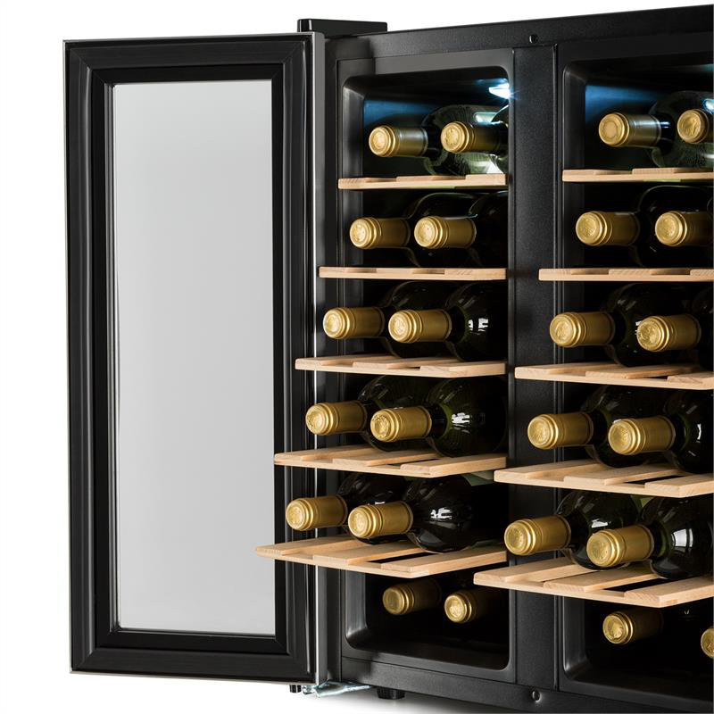 Klarstein Dual Zone 52cm Built-In 24 Bottle