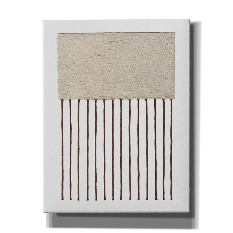  «Monolithe 2» par Alonzo Saunders, art mural sur toile, 26 po x 34 po, H 34 po x l 26 po