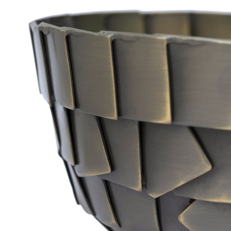 Apsis Handmade Decorative Bowl, Bronze