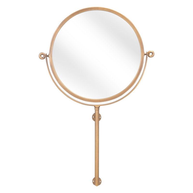 Steel Round Mirror