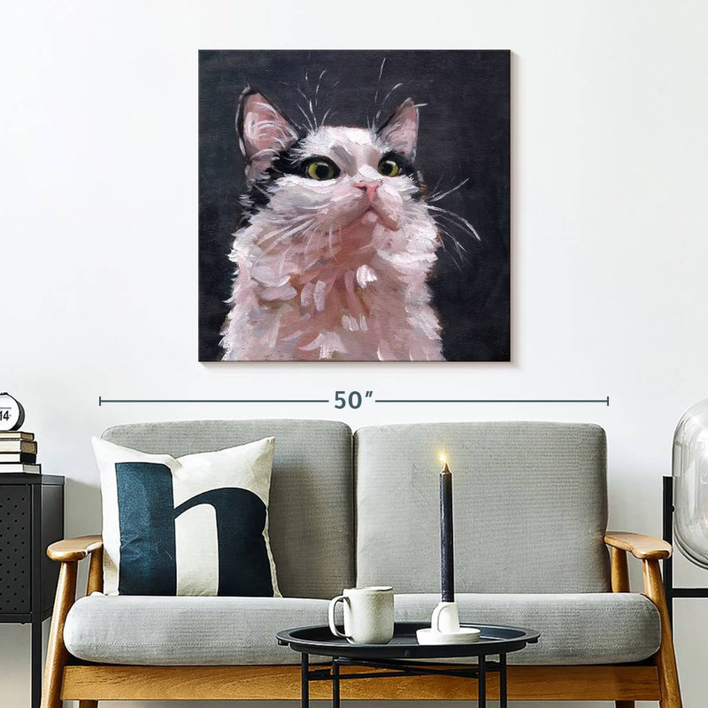 Brampt Kitty, 30" H x 30" W
