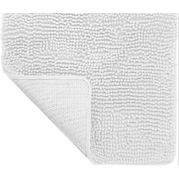 Ebern Designs Ehva Bath Rug with Non-Slip Backing