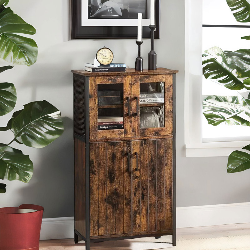 Multipurpose Kitchen Sideboard Buffet Cabinet With Doors