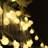 Frosted Globe Warm White LED String Lights Outdoor 100 - Bulb 396'' Plug-in LED Globe String Light-27523206